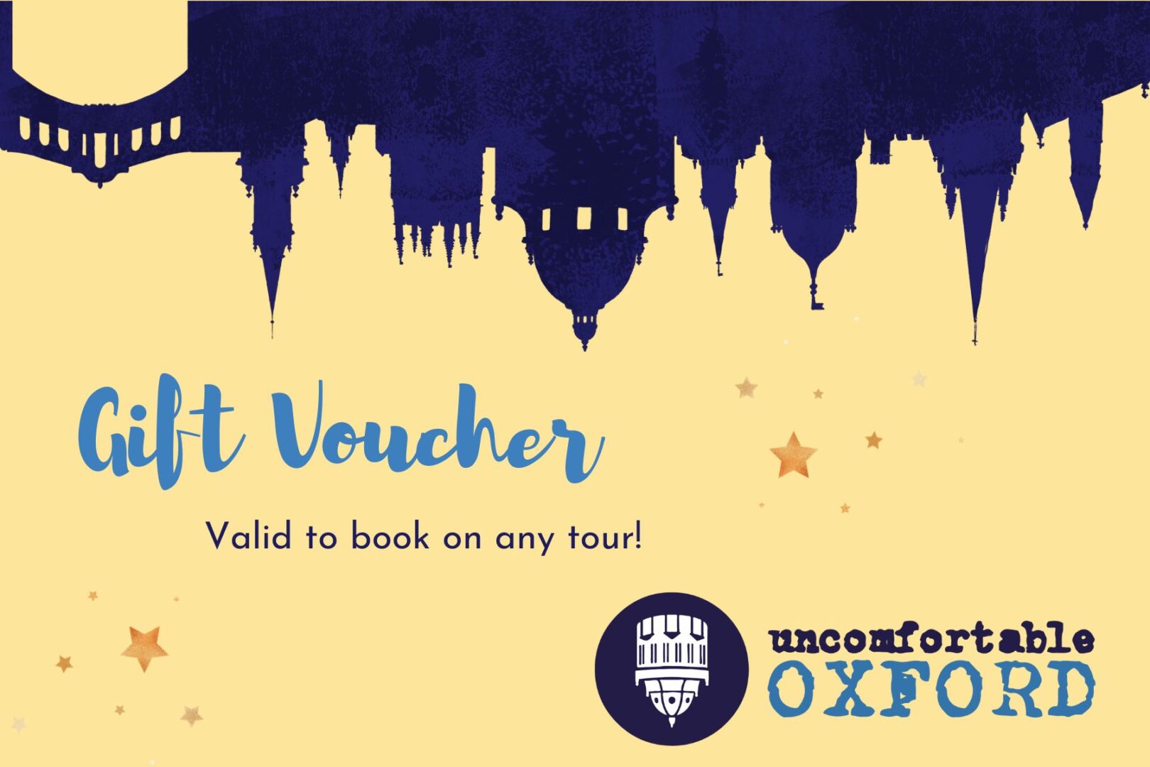 Uncomfortable Oxford Gift Voucher